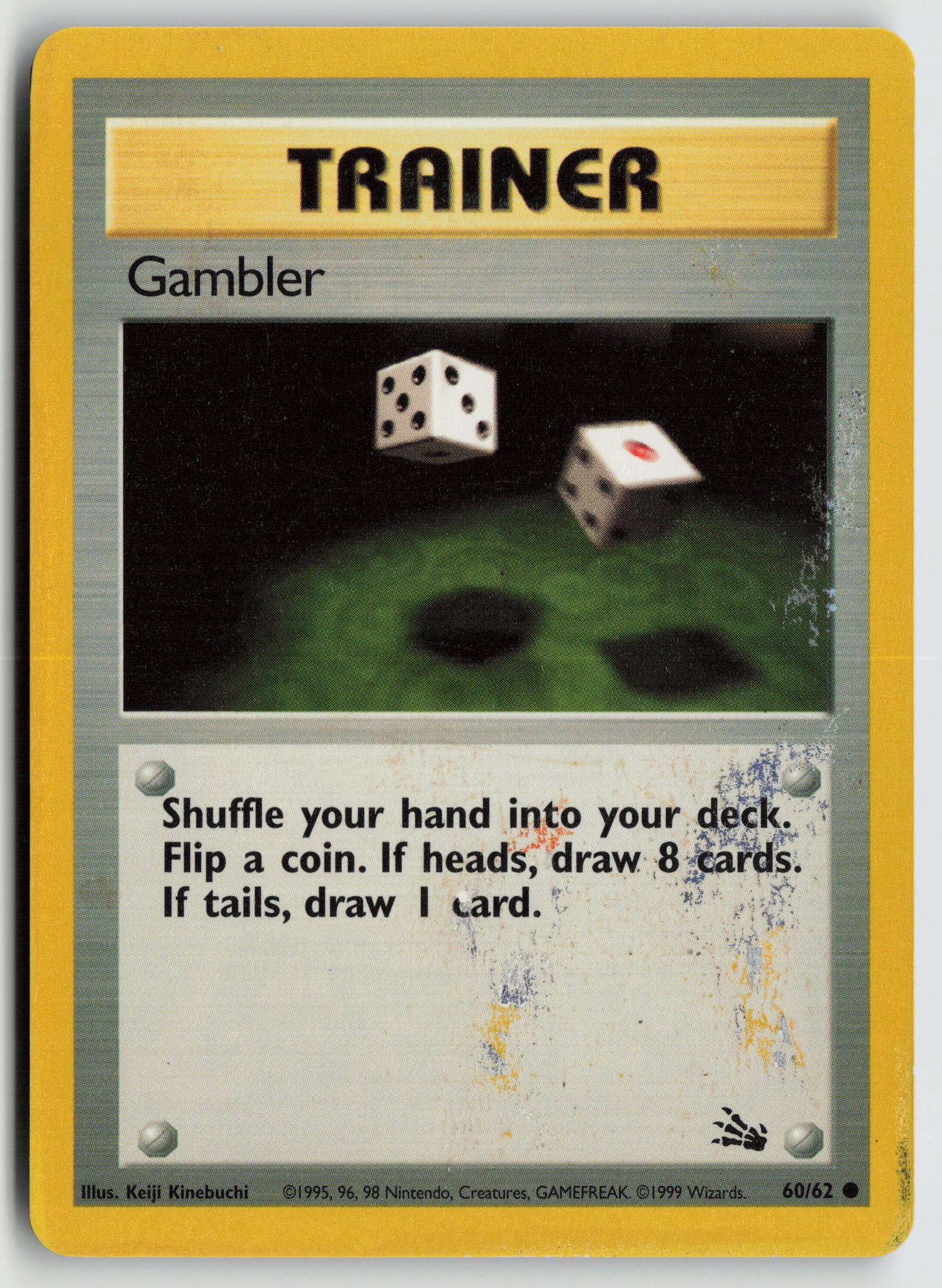 Gambler Common Fossil 60/62 DMG