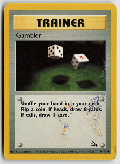 Gambler Common Fossil 60/62 DMG