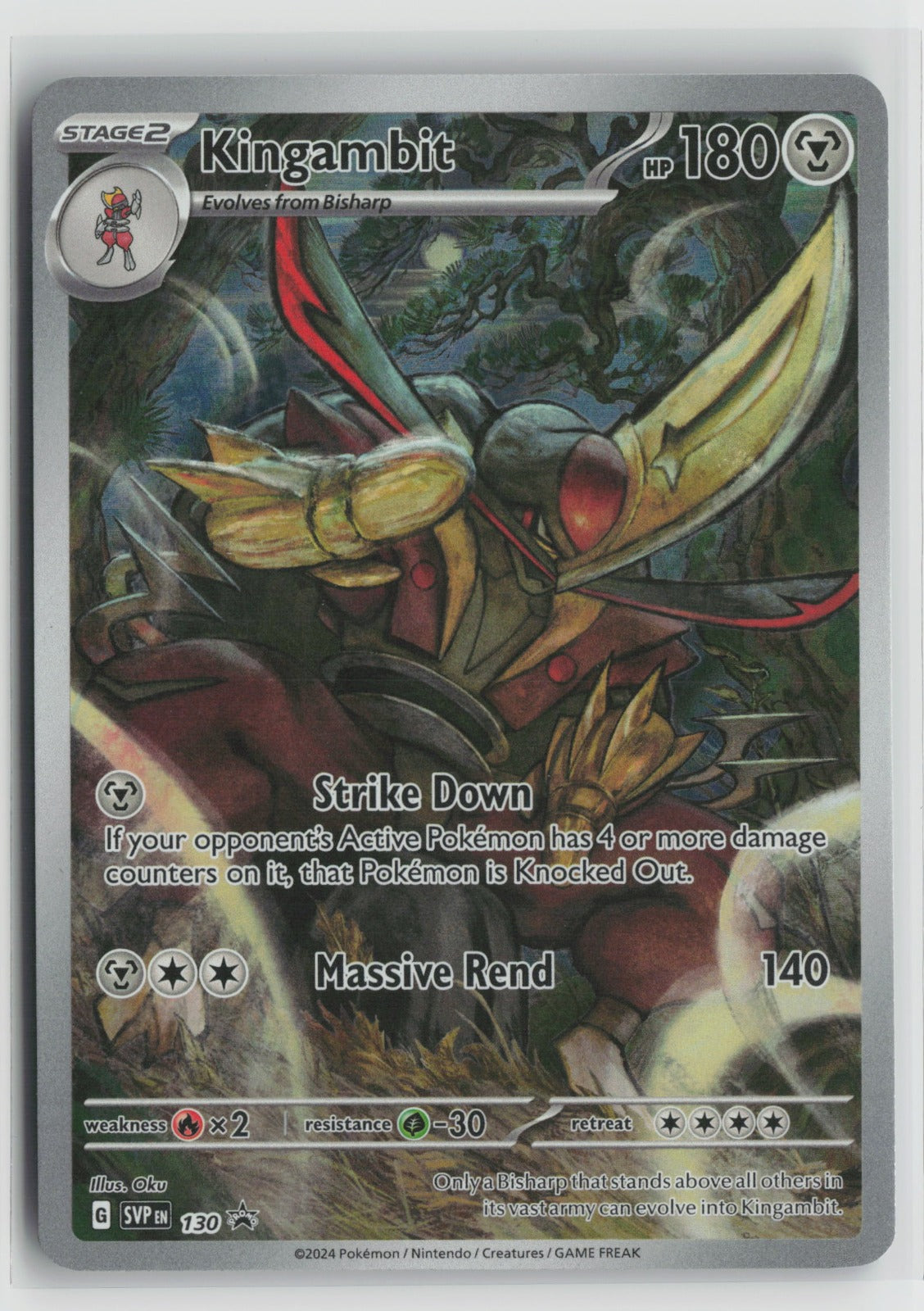 Kingambit - Promo Holo SVP 130 NM