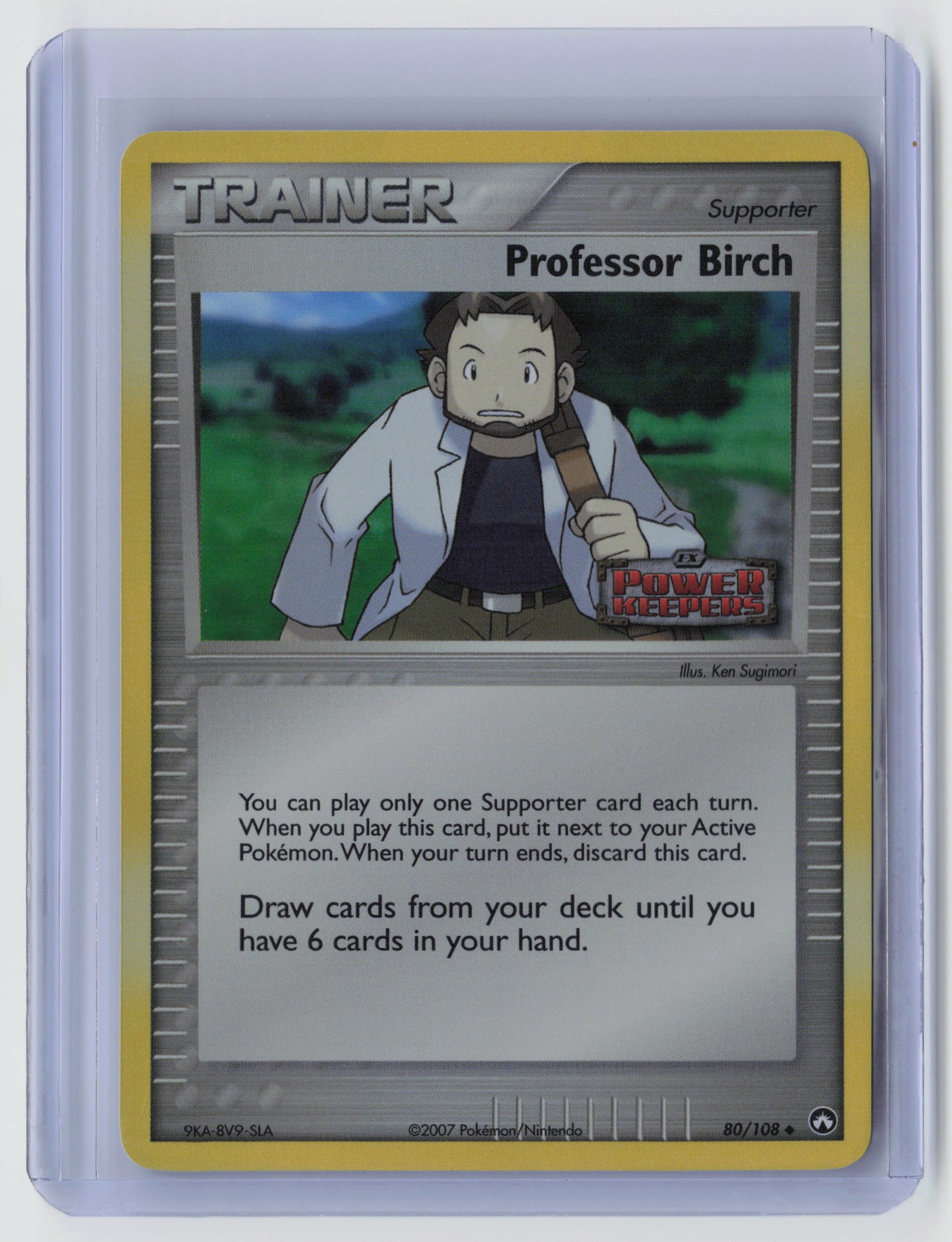 Professor Birch Uncommon Ruby and Sapphire 89/109 NM