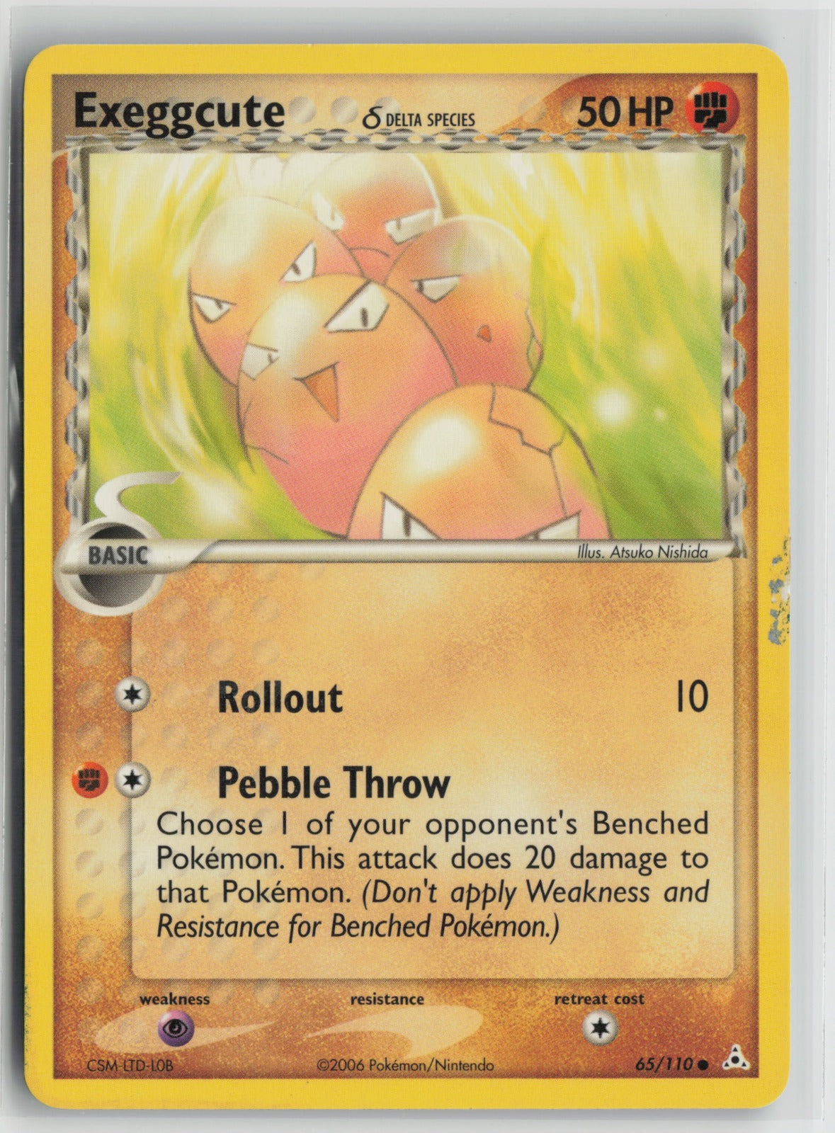 Exeggcute (Delta Species) Common HP 65/110 HP