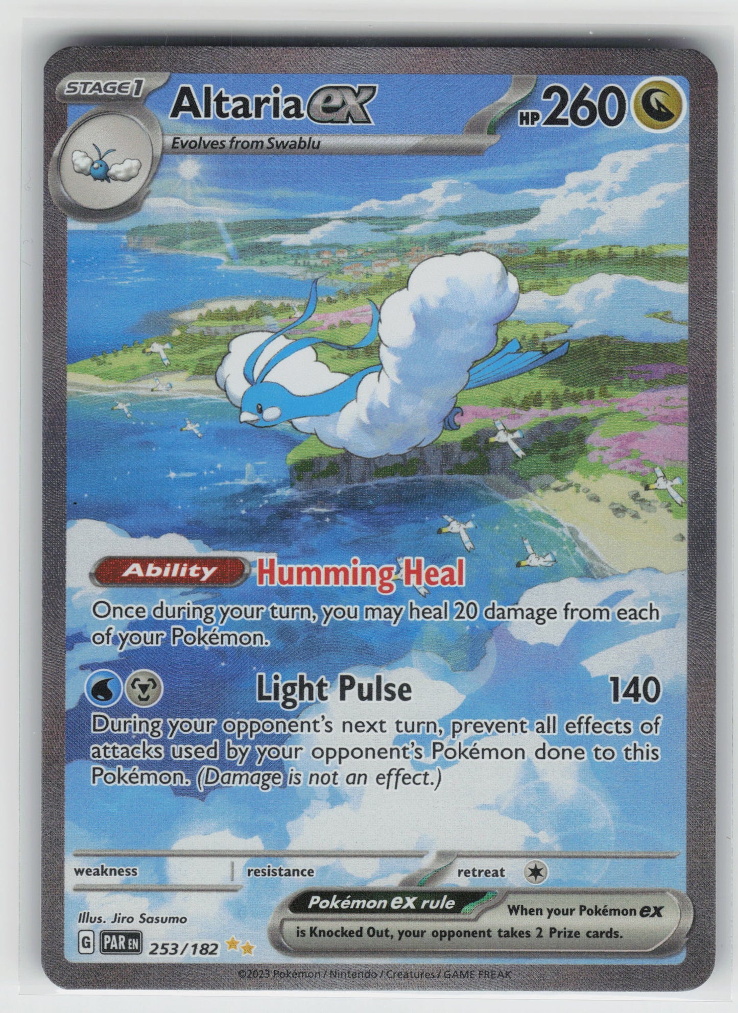 Altaria ex - Special Illustration Rare SV04: Paradox Rift 253/182 NM