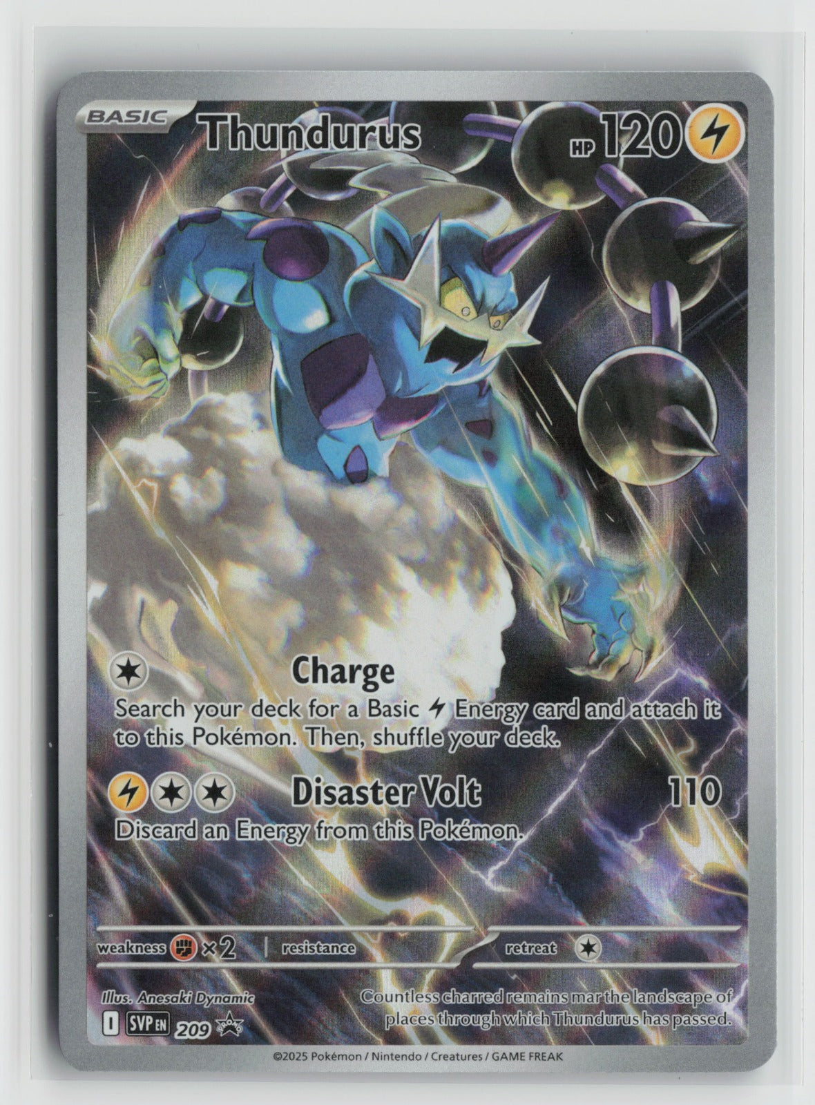 Thundurus Promo Holo SVP 209 NM