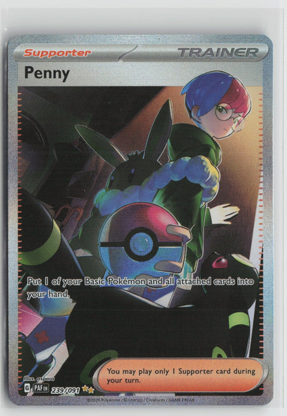 Penny Special Illustration Rare Holo PAF 239/091 NM