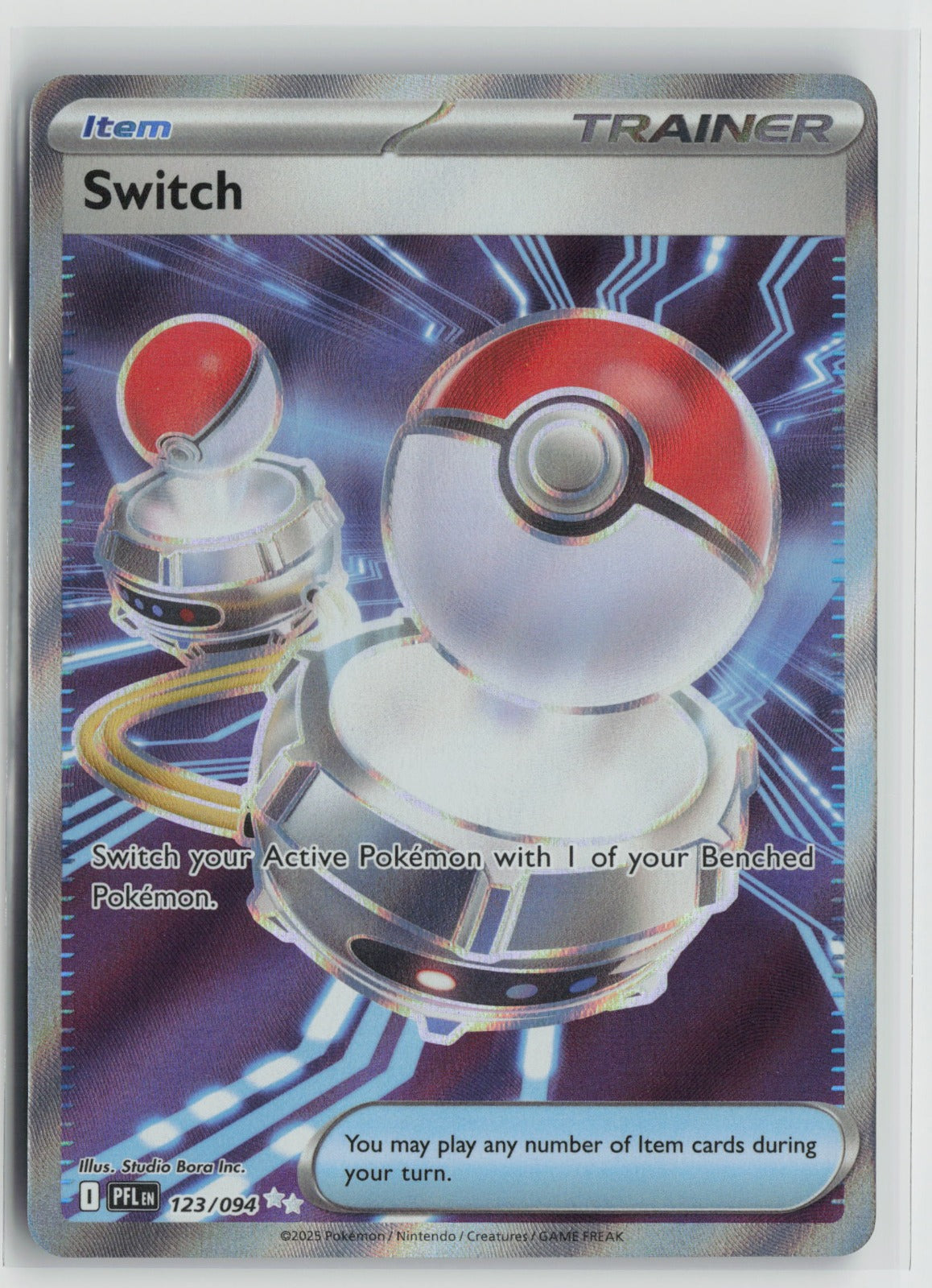 Switch Ultra Rare Holo PFL 123/094 NM