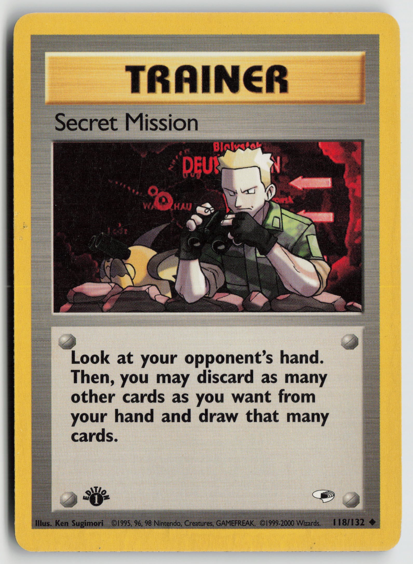 Secret Mission Uncommon Gym Heroes 118/132 DMG