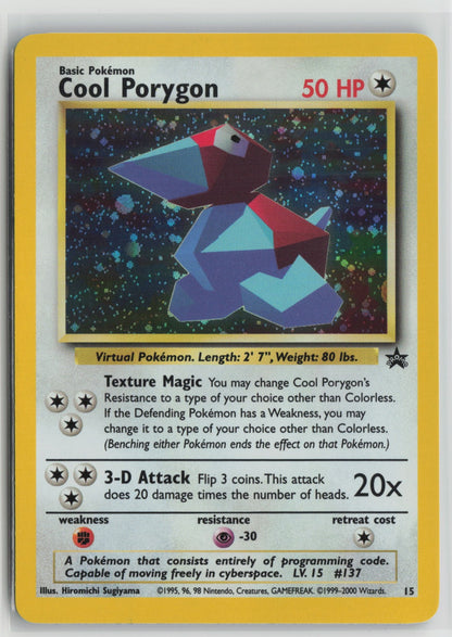 Cool Porygon Promo Holo PR 15/53 NM