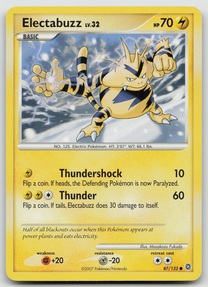 Electabuzz Common Normal SW 87/132 NM