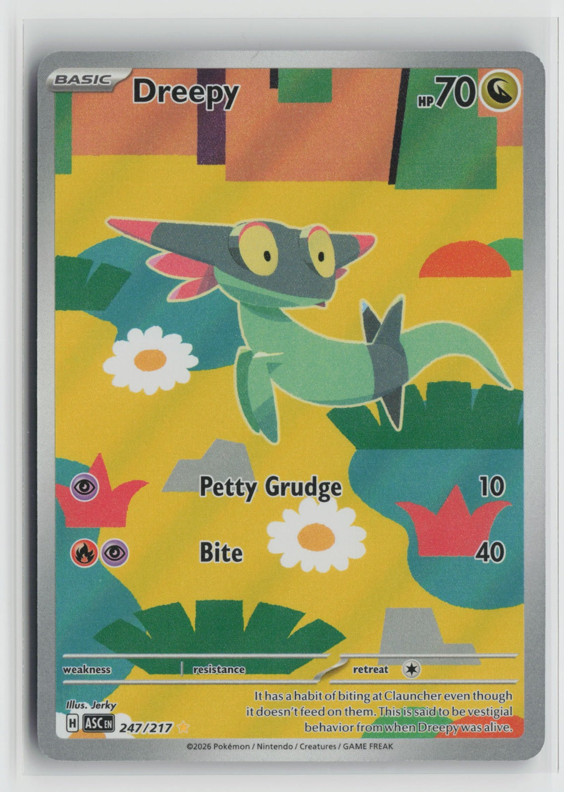Dreepy Illustration Rare Holo ASC 247/217 NM