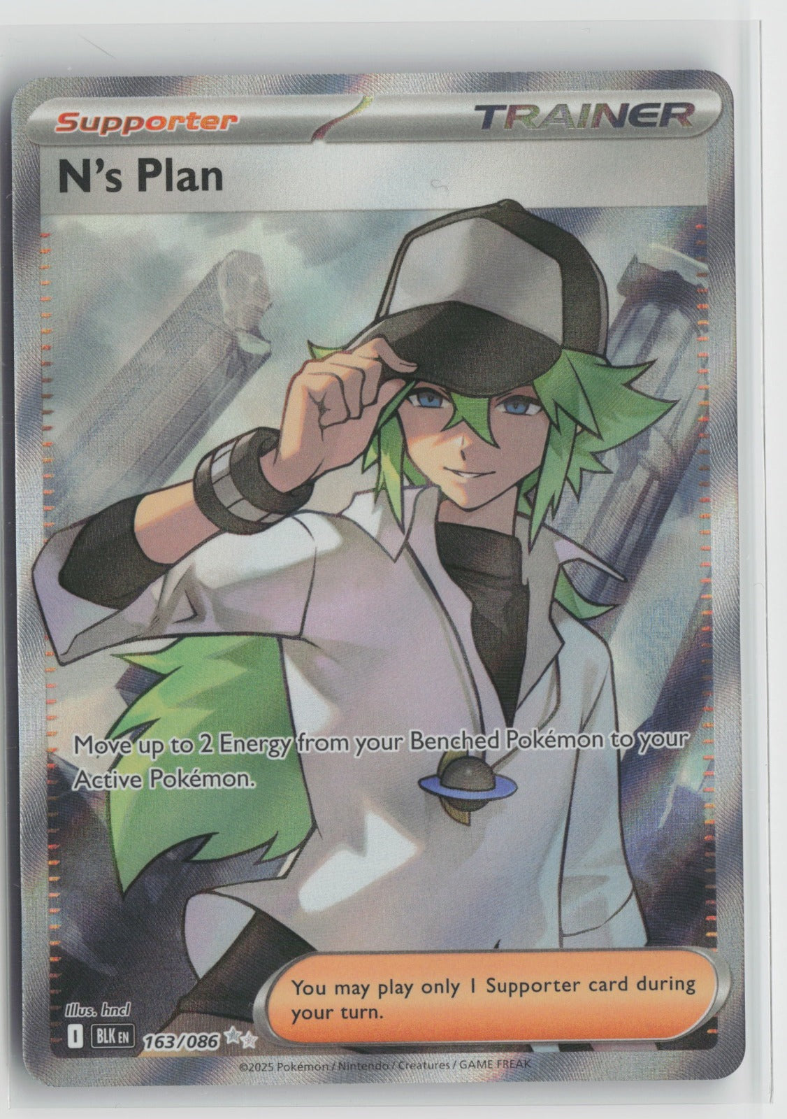 N's Plan - Ultra Rare Holo BLK 163/086 NM
