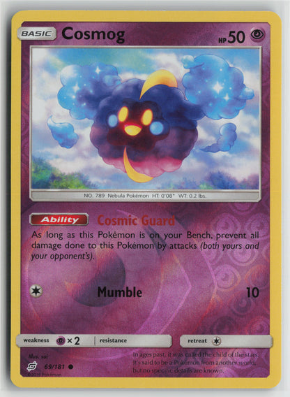 Cosmog Common Reverse SM - Team Up 69/181 NM