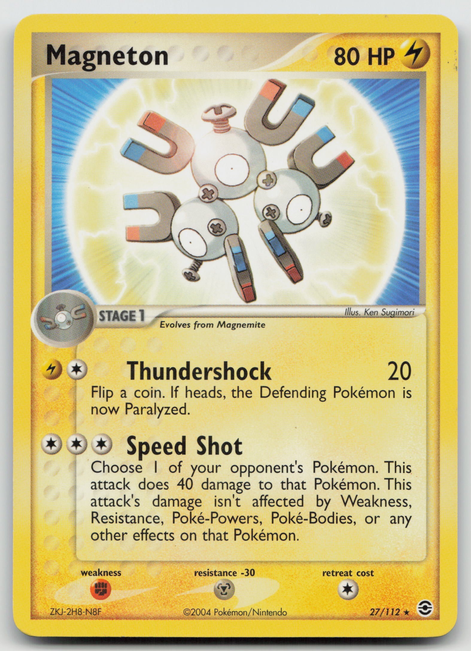 Magneton Rare Normal RG 27/112 NM