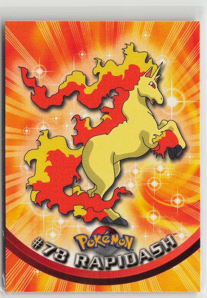 Rapidash #78 Topps TV Animation Series 1999 Non-Holo NM