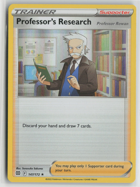 Professor's Research Holo Rare SWSH09 147/172 NM