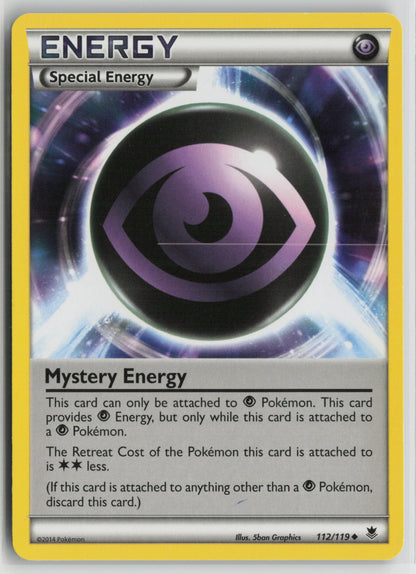 Mystery Energy Uncommon PHF 112/119 LP
