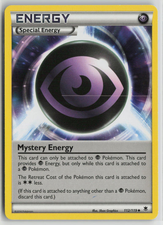 Mystery Energy Uncommon PHF 112/119 LP