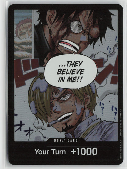 DON!! Card (Alternate Art) DON!! Foil OP11 NM