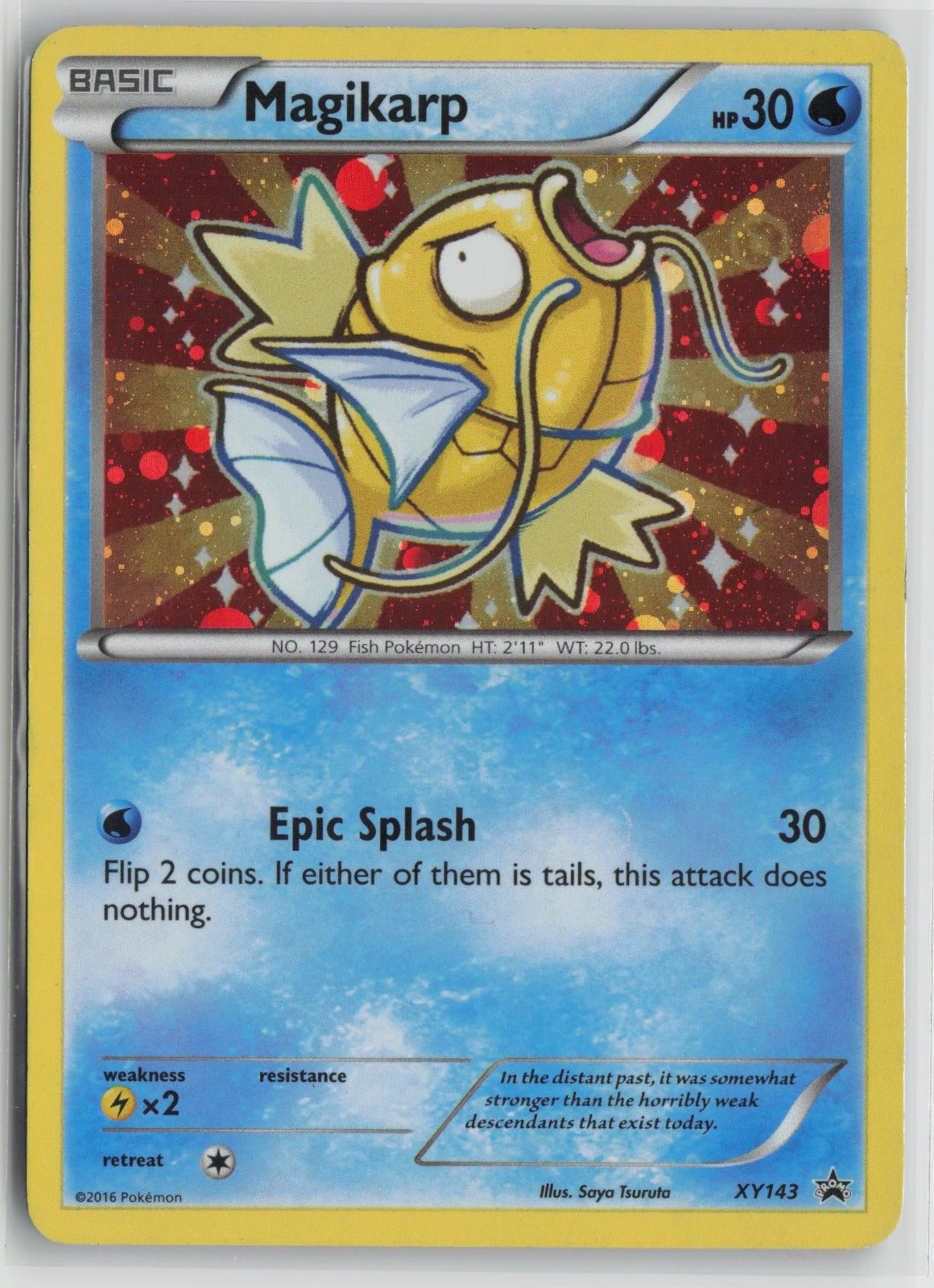 Magikarp Promo Holo PR XY143 MP