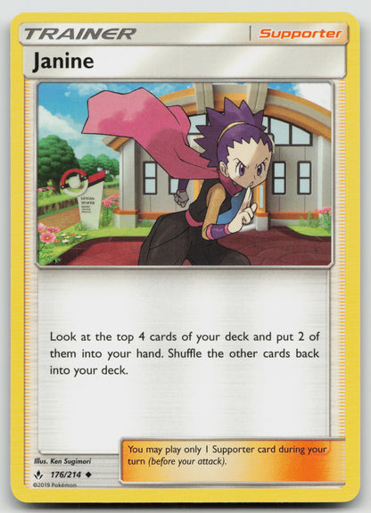 Janine Uncommon Normal SM10 176/214 NM