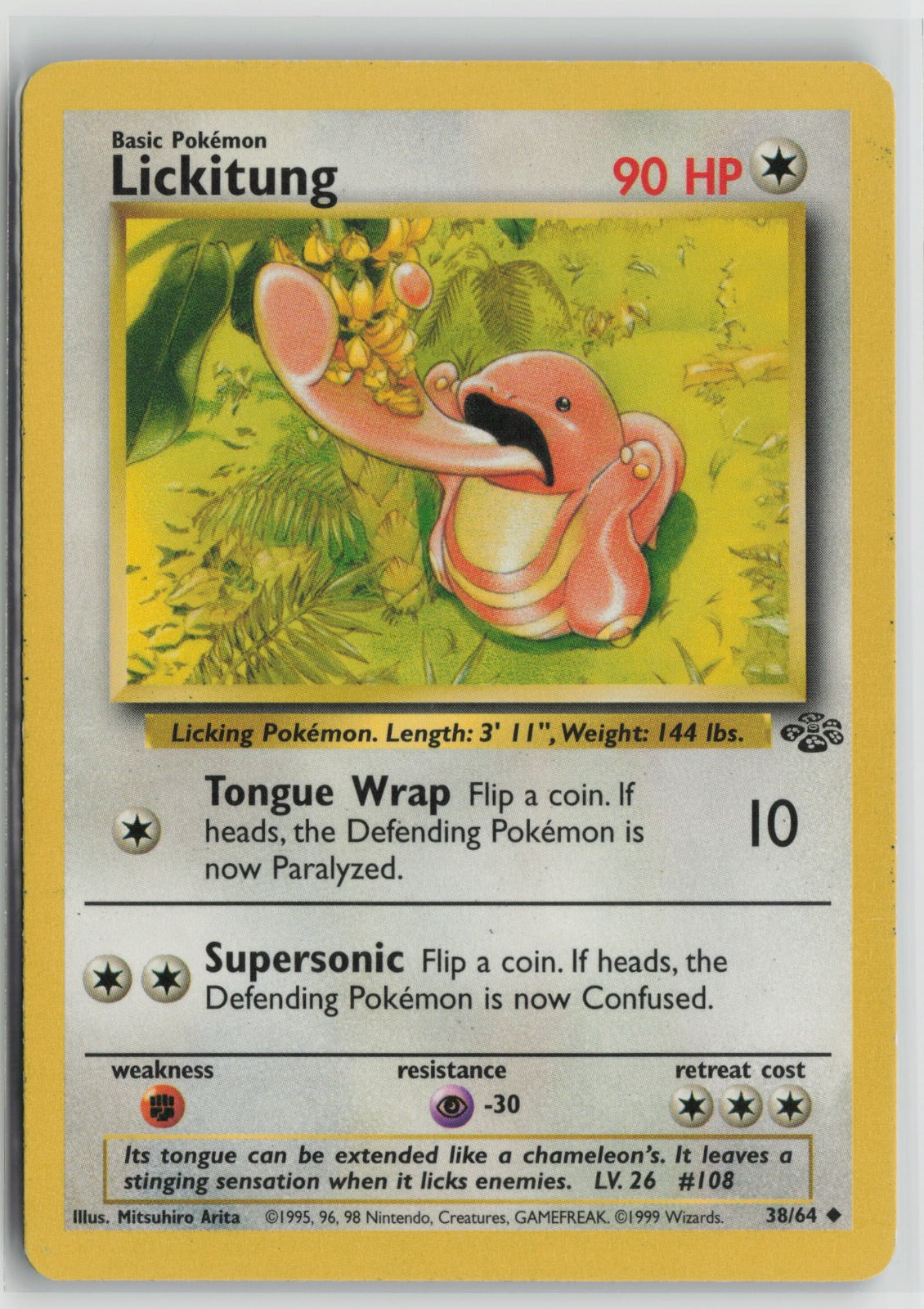Lickitung Uncommon Unlimited JU 38/64 LP