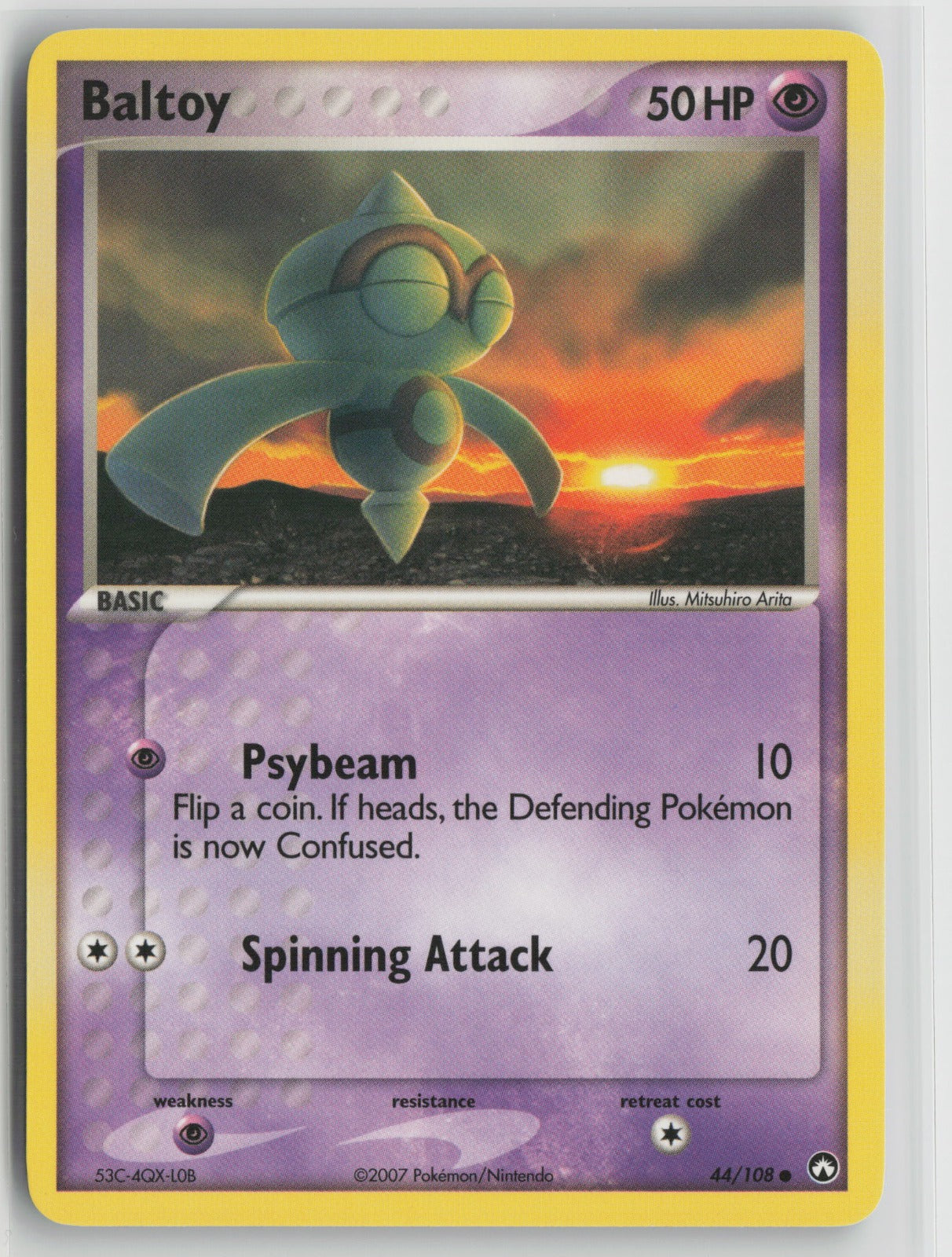 Baltoy Common PK 44/108 NM