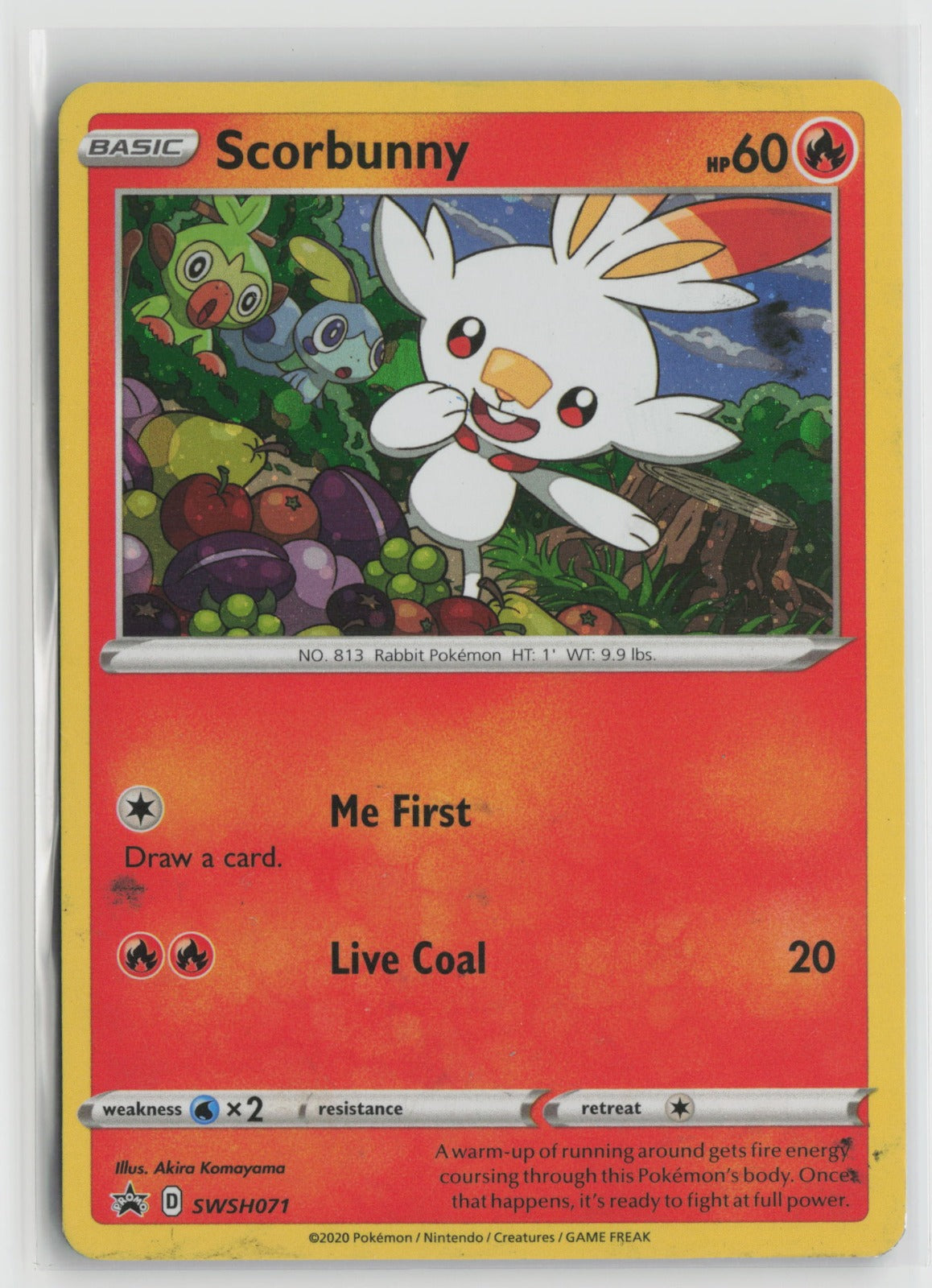 Scorbunny - Promo Holo SWSD SWSH071 NM