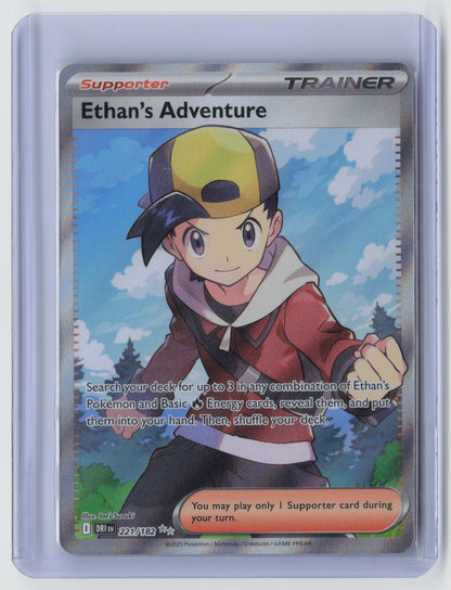 Ethan's Adventure - Ultra Rare SV10: Destined Rivals 221/182 NM