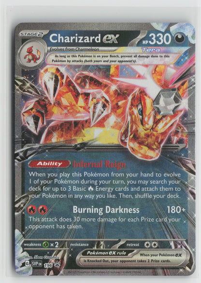 Charizard ex - Promo Holo SVP 196 NM