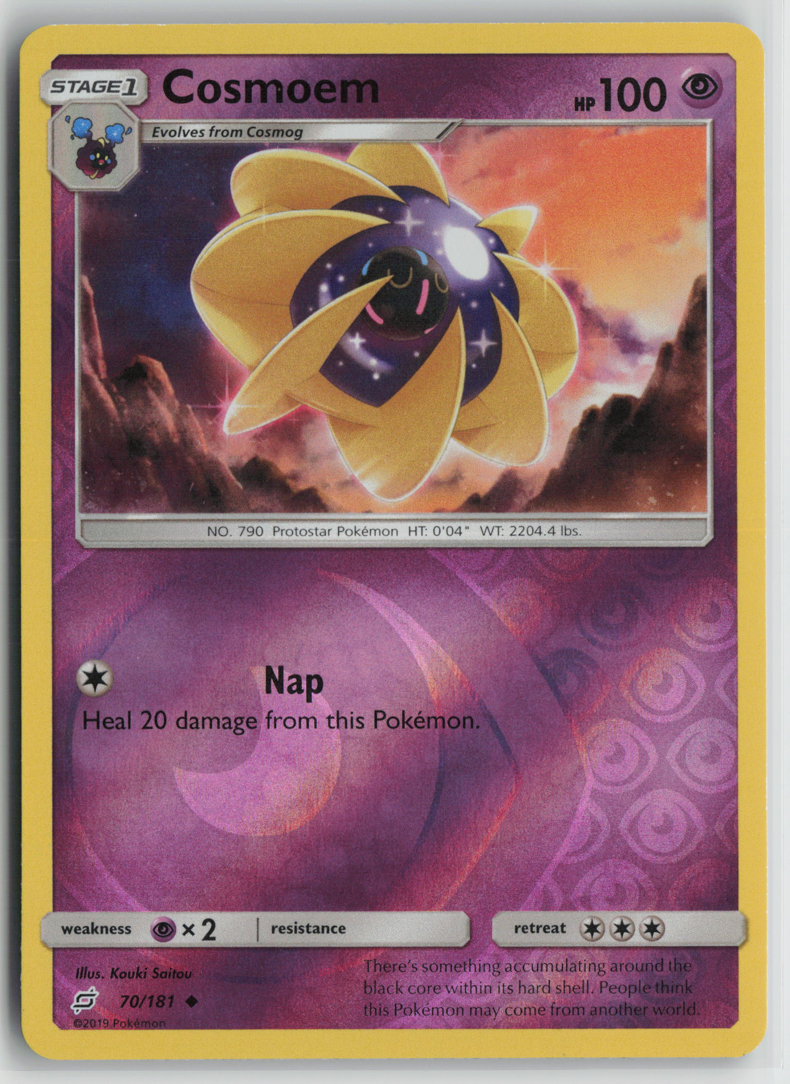 Cosmoem Uncommon Reverse SM - Team Up 70/181 NM