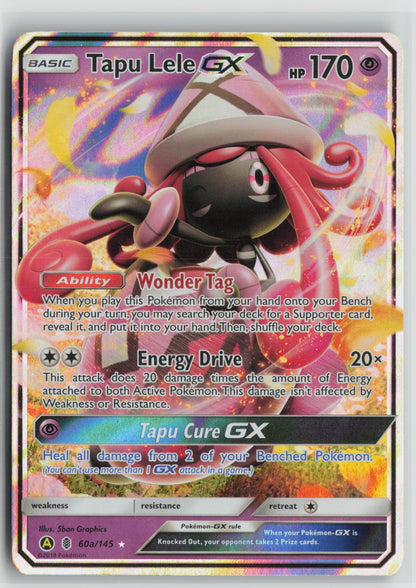 Tapu Lele GX 60a/145 Promo Holo PR 060a/145 NM