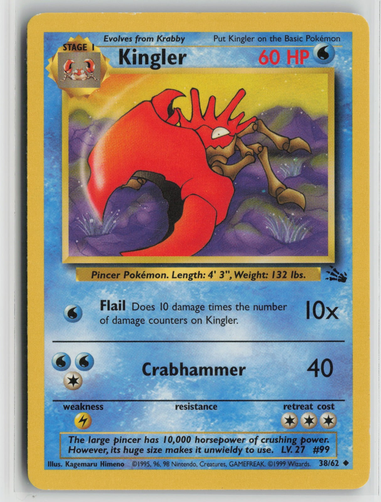 Kingler Uncommon Unlimited FO 38/62 LP