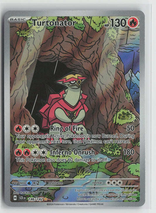 Turtonator Illustration Rare Holo SCR 146/142 NM