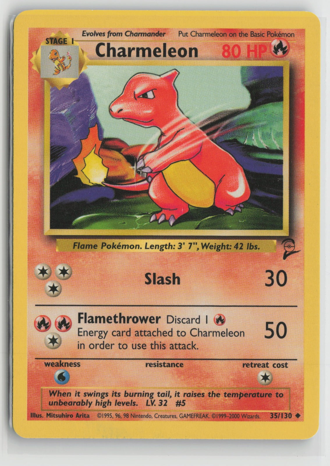 Charmeleon Uncommon BS2 035/130 LP