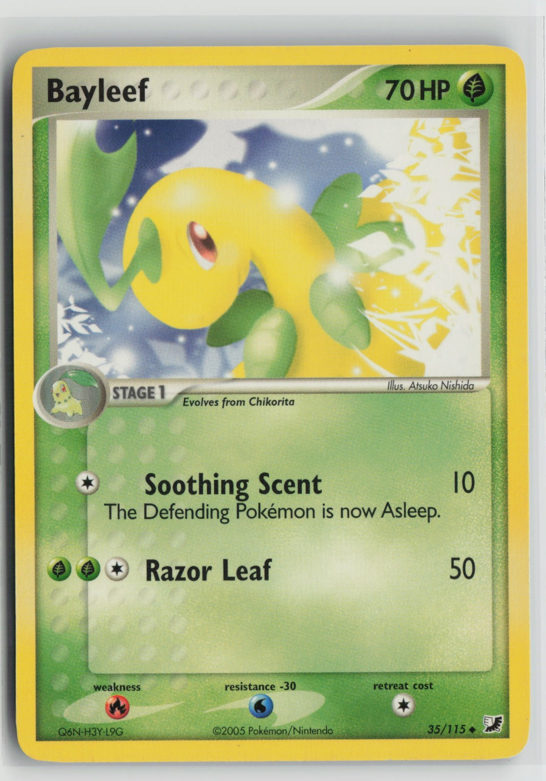 Bayleef Uncommon UF 35/115 LP