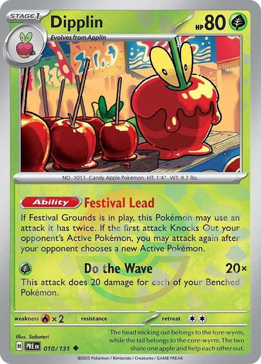 Dipplin (Poke Ball Pattern) Uncommon SV: Prismatic Evolutions 010/131 NM
