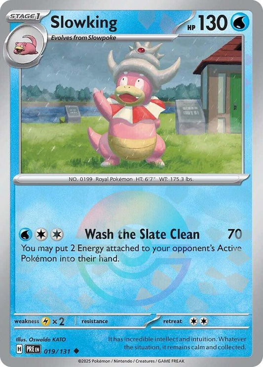 Slowking (Poke Ball Pattern) Uncommon Holo PRE 019/131 NM