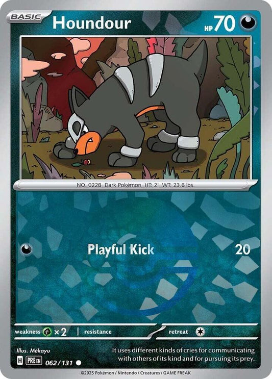 Houndour (Poke Ball Pattern) Common SV: Prismatic Evolutions 062/131 NM