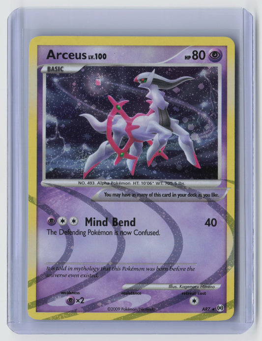 Arceus () Holo Rare Arceus AR7 NM