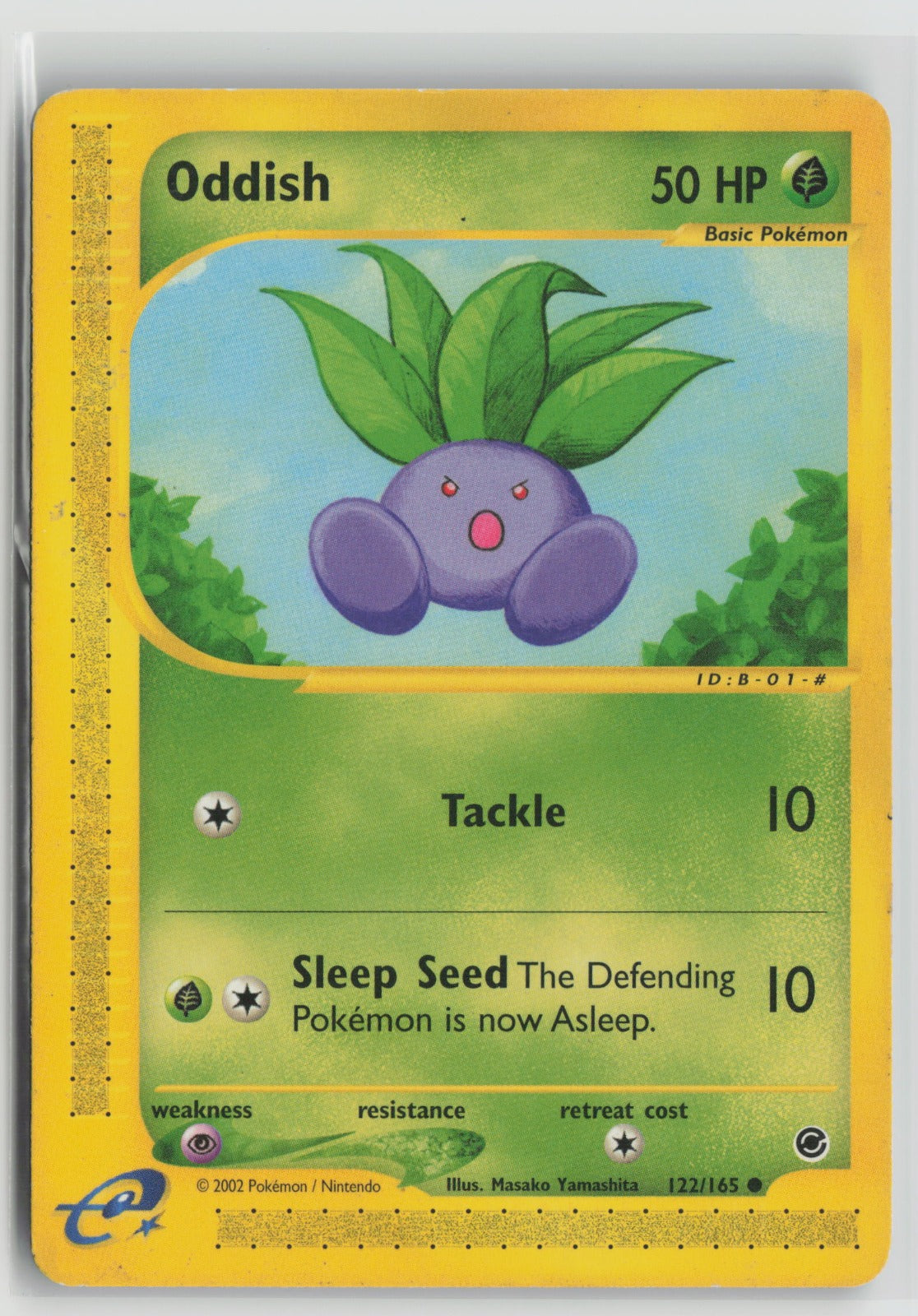 Oddish Common EX 122/165 MP
