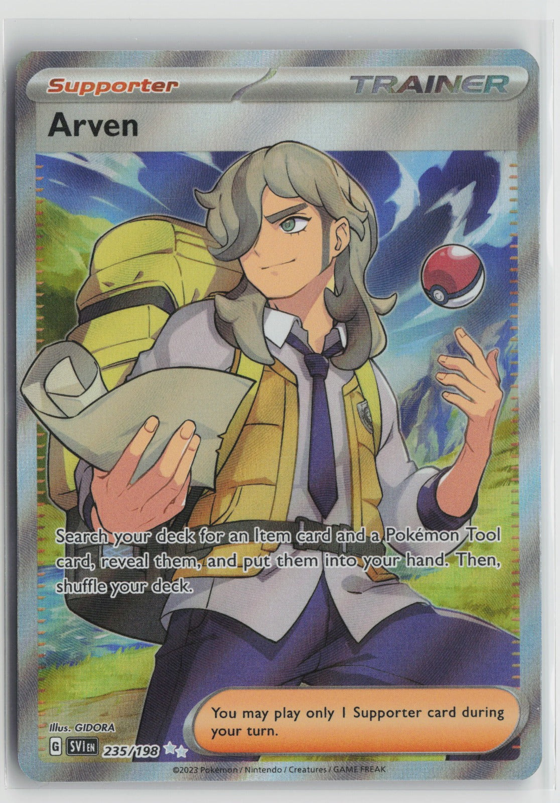 Arven - Ultra Rare Holo SVI 235/198 NM