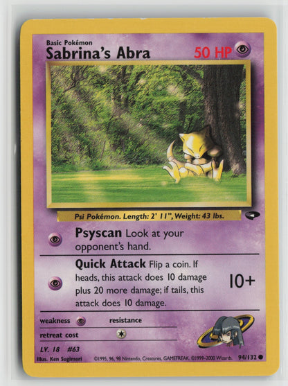 Sabrina's Abra (94) Common Unlimited G2 094/132 LP