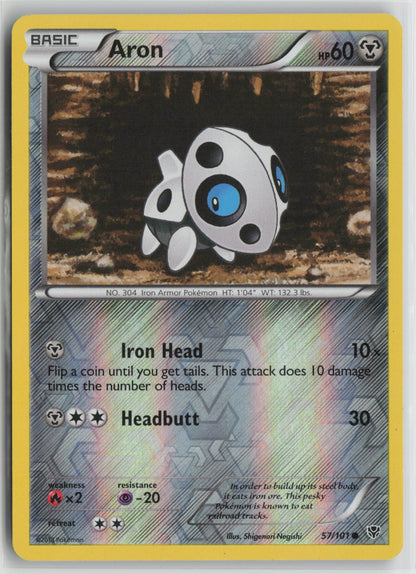 Aron Common Reverse Holo PLB 57/101 LP