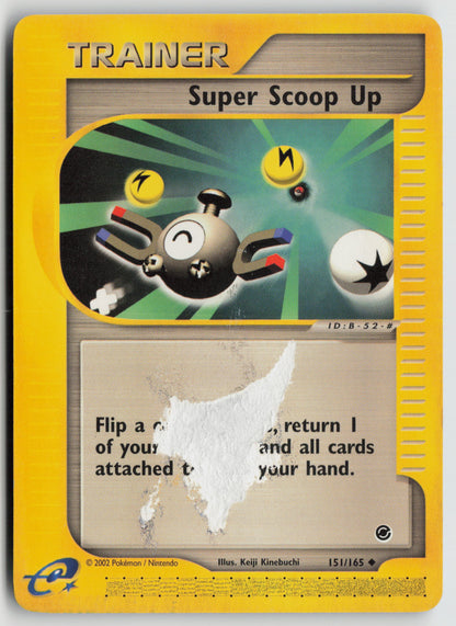 Super Scoop Up Uncommon Expedition 151/165 DMG