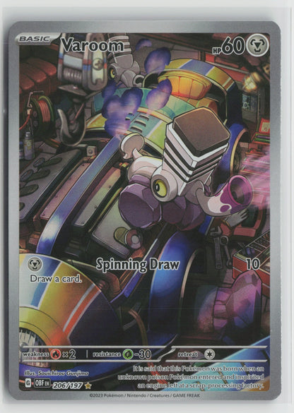 Varoom Illustration Rare Holo OBF 206/197 NM