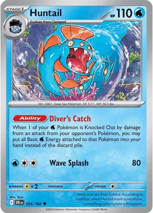 Huntail Uncommon Regular DRI 055/182 NM