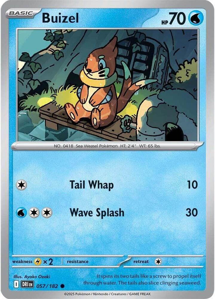 Buizel Common Regular DRI 057/182 NM