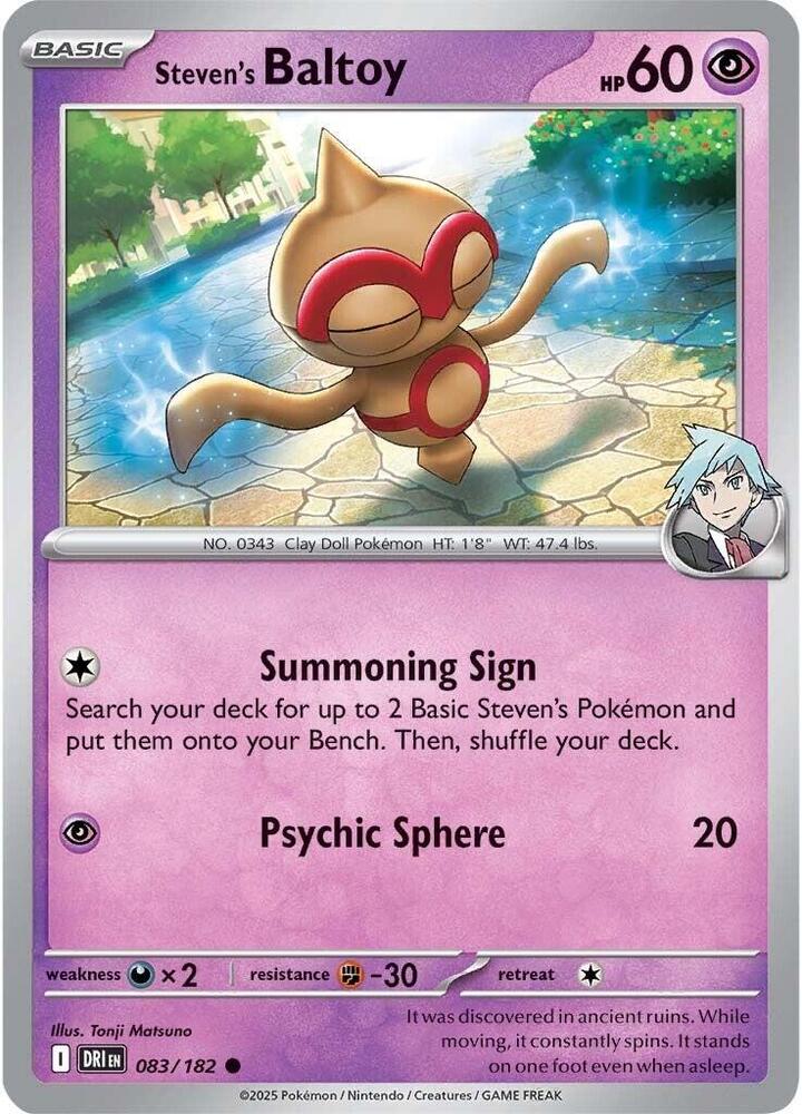 Steven's Baltoy Common Regular DRI 083/182 NM