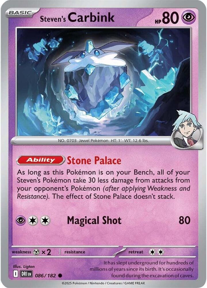 Steven's Carbink Common Regular DRI 086/182 NM