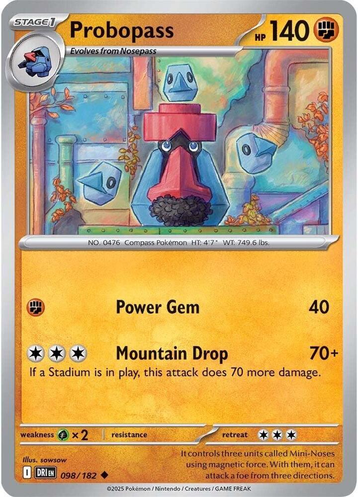Probopass Uncommon Regular DRI 098/182 NM