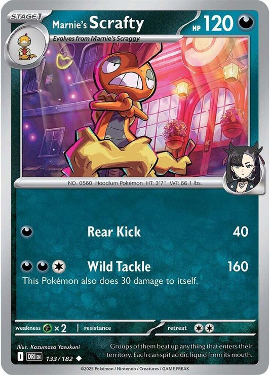 Marnie's Scrafty Uncommon Regular DRI 133/182 NM